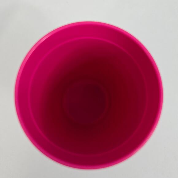 Tupperware Eco To Go Hot or Cold 16 oz Tumbler Pink Floral Removable Sleeve NEW - Picture 6 of 7